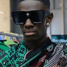 Load image into Gallery viewer, Oversized Square Sunglasses Vintage Designer Women Sun Glasses Big Shades UV400 Men Male Female Gafas De Sol Oculos