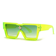 Load image into Gallery viewer, Oversized Square Sunglasses Vintage Designer Women Sun Glasses Big Shades UV400 Men Male Female Gafas De Sol Oculos