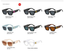 Load image into Gallery viewer, Oversized Square Sunglasses Women 2023 X Brand Designer  Ladies Trendy Gradient Sunglasses Sunglasses Women