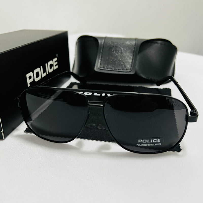 Pattern POLICE 2829 brand Polarized Sunglasses Men's Pilot Driving