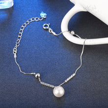 Load image into Gallery viewer, New Pearl S925 Silver Bracelet for woman European Popular link chain fashion and fine Jewelry Wholesale