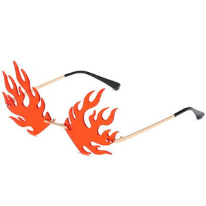 Personality Frameless Dragon And Phoenix Sunglasses Men Women Jane Street Shooting Travel Beach Dance Party