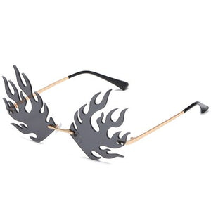 Personality Frameless Dragon And Phoenix Sunglasses Men Women Jane Street Shooting Travel Beach Dance Party
