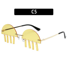 Load image into Gallery viewer, Personality Jellyfish Sunglasses Exaggerated Punk Sunglasses Street Shooting Wild Men and Women Sunglasses