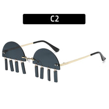 Load image into Gallery viewer, Personality Jellyfish Sunglasses Exaggerated Punk Sunglasses Street Shooting Wild Men and Women Sunglasses