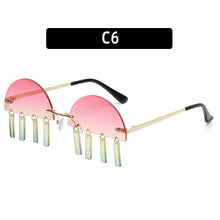 Load image into Gallery viewer, Personality Jellyfish Sunglasses Exaggerated Punk Sunglasses Street Shooting Wild Men and Women Sunglasses