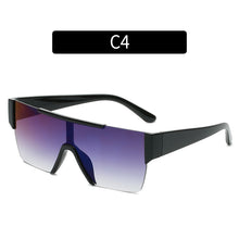 Load image into Gallery viewer, Personality One-piece Rimless Sunglasses Men and Women Trendy Street Shooting Eyeglasses Color Glasses