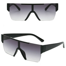 Load image into Gallery viewer, Personality One-piece Rimless Sunglasses Men and Women Trendy Street Shooting Eyeglasses Color Glasses