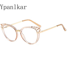 Load image into Gallery viewer, Personalized Irregular Gradient Glasses Women&#39;s Anti Blue Light Full Frame Light and Comfortable Decorative Glasses