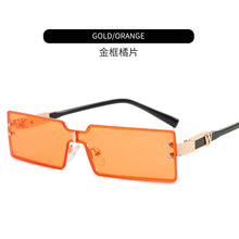 Load image into Gallery viewer, Personalized One-piece Small Frame Sunglasses Trendy Popular Men Women Shades Top Brand Designer Cool UV400 Eyewear