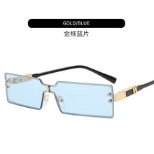 Load image into Gallery viewer, Personalized One-piece Small Frame Sunglasses Trendy Popular Men Women Shades Top Brand Designer Cool UV400 Eyewear