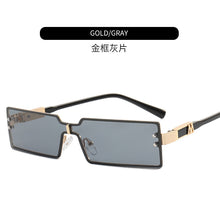 Load image into Gallery viewer, Personalized One-piece Small Frame Sunglasses Trendy Popular Men Women Shades Top Brand Designer Cool UV400 Eyewear