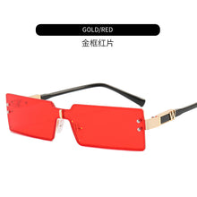 Load image into Gallery viewer, Personalized One-piece Small Frame Sunglasses Trendy Popular Men Women Shades Top Brand Designer Cool UV400 Eyewear