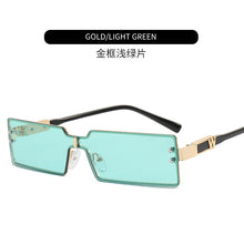 Load image into Gallery viewer, Personalized One-piece Small Frame Sunglasses Trendy Popular Men Women Shades Top Brand Designer Cool UV400 Eyewear