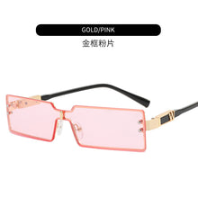 Load image into Gallery viewer, Personalized One-piece Small Frame Sunglasses Trendy Popular Men Women Shades Top Brand Designer Cool UV400 Eyewear