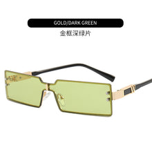 Load image into Gallery viewer, Personalized One-piece Small Frame Sunglasses Trendy Popular Men Women Shades Top Brand Designer Cool UV400 Eyewear