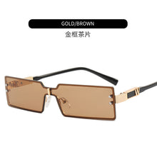 Load image into Gallery viewer, Personalized One-piece Small Frame Sunglasses Trendy Popular Men Women Shades Top Brand Designer Cool UV400 Eyewear
