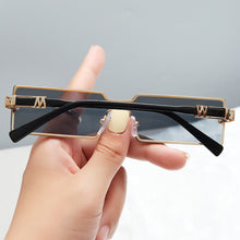 Load image into Gallery viewer, Personalized One-piece Small Frame Sunglasses Trendy Popular Men Women Shades Top Brand Designer Cool UV400 Eyewear