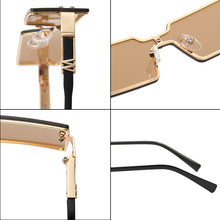 Load image into Gallery viewer, Personalized One-piece Small Frame Sunglasses Trendy Popular Men Women Shades Top Brand Designer Cool UV400 Eyewear