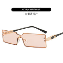 Load image into Gallery viewer, Personalized One-piece Small Frame Sunglasses Trendy Popular Men Women Shades Top Brand Designer Cool UV400 Eyewear