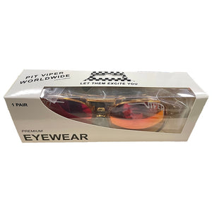 Pit Viper Sunglasses Pilot Punk Style Polarized Mirror UV400 Goggle Oval Flat Top Colorful Driving Shades With Free Box