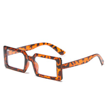 Load image into Gallery viewer, Plain Blue Light Proof Transparent Glasses Retro Literature Jelly Color Flat Lens Frame Tide