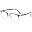 Plastic Steel Two-color Spectacle Frames Men's Retro Art Eyebrow Eyeglasses Ladies Simple  Business Myopia Eyewears