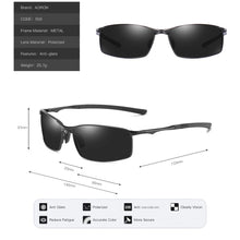 Load image into Gallery viewer, Polarized Discolor Night Vision Sunglasses Men Women  Outdoor Drive Sun Glasses Male Female Shades 2023