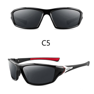 Polarized Durable Ultra Light Sports Sunglasses Skiing Cycling Driving Running Fishing Sunglasses UV400 Protection