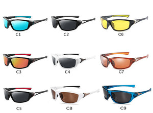 Polarized Durable Ultra Light Sports Sunglasses Skiing Cycling Driving Running Fishing Sunglasses UV400 Protection