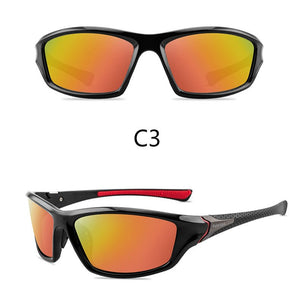 Polarized Durable Ultra Light Sports Sunglasses Skiing Cycling Driving Running Fishing Sunglasses UV400 Protection