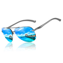 Load image into Gallery viewer, Polarized Men Sunglasses Classic Driving Sun Glasses Metal Frame Mirror Lens Sunglasses Men/Women