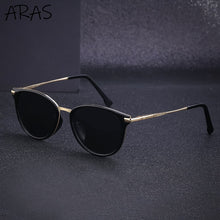 Load image into Gallery viewer, Polarized Mens Black Sunglasses 2023 Brand Designer Stylish Metal Frame Round Sun Glasses Men Women Oculos De Sol Masculino