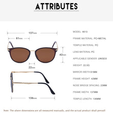 Load image into Gallery viewer, Polarized Mens Black Sunglasses 2023 Brand Designer Stylish Metal Frame Round Sun Glasses Men Women Oculos De Sol Masculino