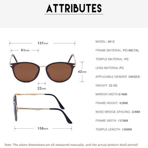 Polarized Mens Black Sunglasses 2023 Brand Designer Stylish Metal Frame Round Sun Glasses Men Women Oculos De Sol Masculino