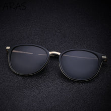 Load image into Gallery viewer, Polarized Mens Black Sunglasses 2023 Brand Designer Stylish Metal Frame Round Sun Glasses Men Women Oculos De Sol Masculino