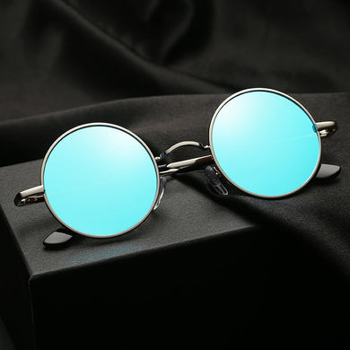 Polarized Round Sunglasses Men Women Brand Designer Square Mirror Sun Glasses Male Shades Driver Oculos De Sol