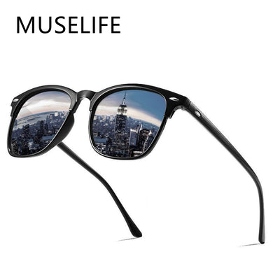Polarized Sunglasses Classic Vintage Men Sunglasses Anti-Reflective Mirror Men Out Door Sun Glasses Glasses Uv400