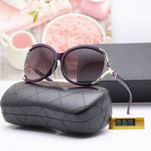 Load image into Gallery viewer, Polarized Sunglasses Women Sunglasses Brand Designer Big Frame Sunglasses Designer Classic Sunglasses Flower Uv400
