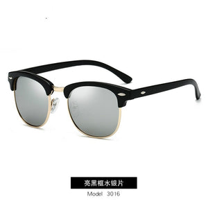 Polarized Sunglasses Men Women  Eye Sun Glasses Women Semi Rimless Classic Men Sunglasses Oculos De Sol UV400