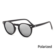 Load image into Gallery viewer, Polarized Sunglasses Men Women  Round TAC Lens TR90 Frame Brand Designer Driving Sun Glasses Oculos De Sol UV400