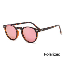 Load image into Gallery viewer, Polarized Sunglasses Men Women  Round TAC Lens TR90 Frame Brand Designer Driving Sun Glasses Oculos De Sol UV400
