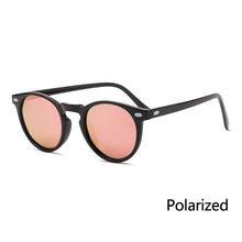 Load image into Gallery viewer, Polarized Sunglasses Men Women  Round TAC Lens TR90 Frame Brand Designer Driving Sun Glasses Oculos De Sol UV400