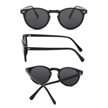 Load image into Gallery viewer, Polarized Sunglasses Men Women  Round TAC Lens TR90 Frame Brand Designer Driving Sun Glasses Oculos De Sol UV400