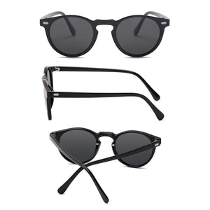 Polarized Sunglasses Men Women  Round TAC Lens TR90 Frame Brand Designer Driving Sun Glasses Oculos De Sol UV400