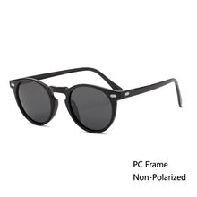 Load image into Gallery viewer, Polarized Sunglasses Men Women  Round TAC Lens TR90 Frame Brand Designer Driving Sun Glasses Oculos De Sol UV400