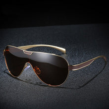 Load image into Gallery viewer, Polarized Sunglasses for Men One Piece Retro Sun glasses Classic Eyeglasses Fishing Glasses Driving Sunglasses
