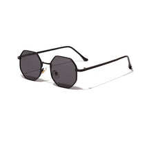 Carica l&#39;immagine nel visualizzatore di Gallery, Polygon Small Sunglasses Women Retro Round Metal Sun Glasses Men Brand Designer Hexagon Eyeglasses UV400 5514