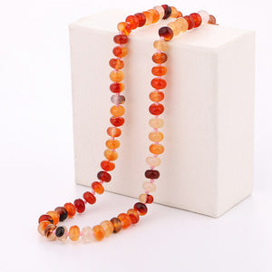 New Pretty Multicolor Natural Agate Short Necklace Pendant Jewelry Women Girls Best Gift Jewelry Long Tassel Necklace Meditation