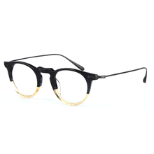 Load image into Gallery viewer, Pure Titanium Eyeglasses Lightweight Retro Round Glasses Frame Men OV5343 Women Spectacles Optical Computer Oculos De Grau